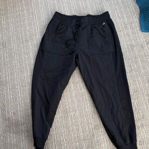 Women’s Black Jogger Pants - Lightweight Performance